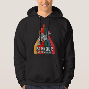 Parkour Running Freestyle Running  1 Hoodie