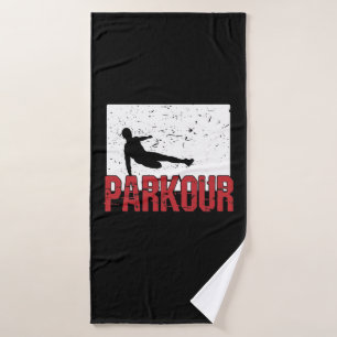Parkour Training Bath Towel