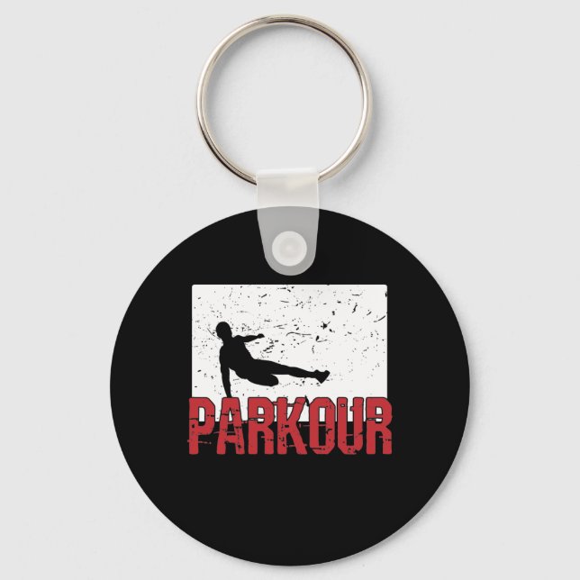 Parkour Training Key Ring (Front)
