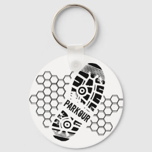 Parkour Training Key Ring