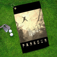 Parkour Urban Free Running Freestyling Art Sepia