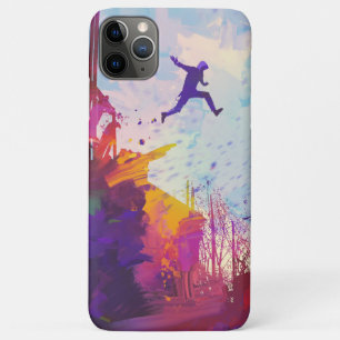 Parkour Urban Free Running Freestyling Modern Art iPhone 11 Pro Max Case