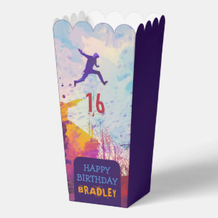 Parkour Urban Free Running Teen 16th Birthday Favour Box