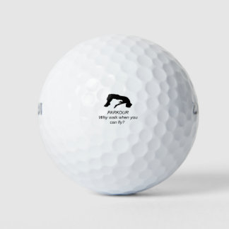 Parkour-Why Walk When You Can Fly ? Golf Balls