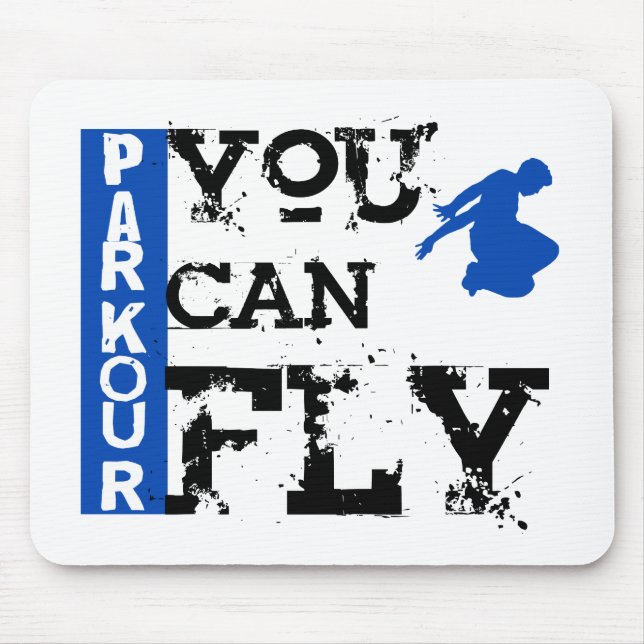 Parkour - You Can Fly Mouse Mat (Front)