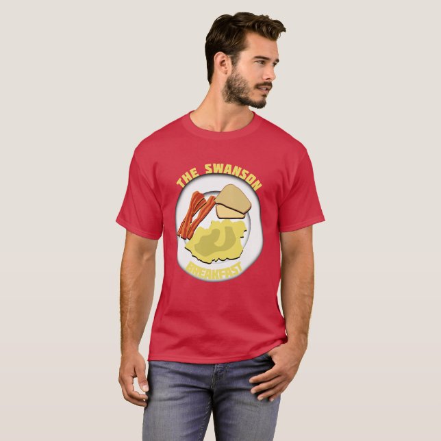 Parks And Rec | The Swanson Breakfast T-Shirt (Front Full)