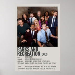 Parks And Recreation Minimalist Poster