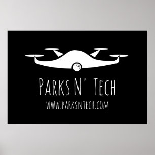 Parks N' Tech Quadcopter Poster