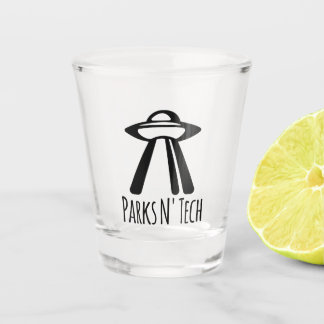 Parks N' Tech UFO Shot Glass