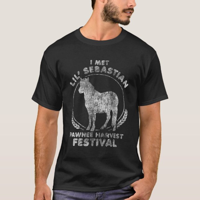 Parks Recreation Lil Sebastian T-Shirt (Front)