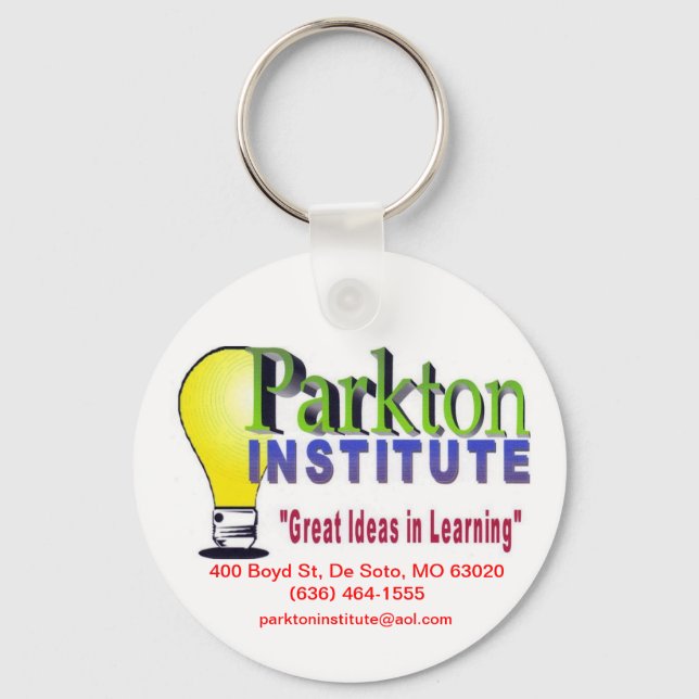 PARKTON INSTITUTE KEY RING (Front)