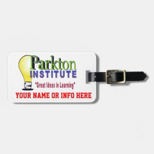 PARKTON INSTITUTE LUGGAGE TAG