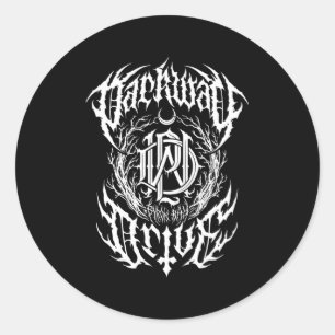Parkway Drive Official Merchandise Metal Crest Classic Round Sticker