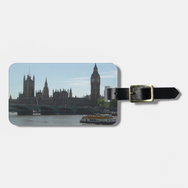 Parliament & Big Ben Luggage Tag (Front Horizontal)