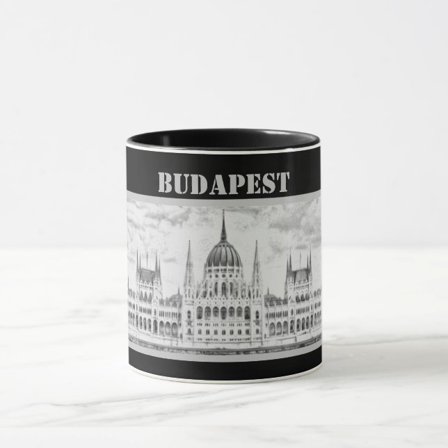 Parliament Budapest Hungary Mug (Center)