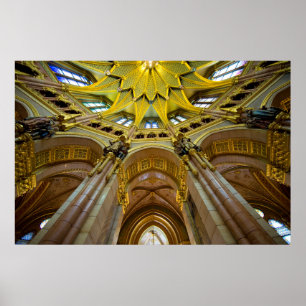 Parliament Building Interior Detail Poster