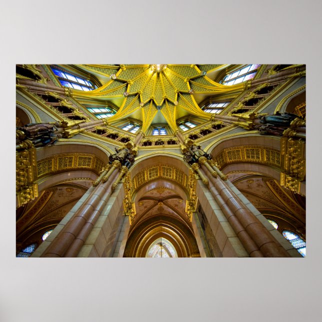 Parliament Building Interior Detail Poster (Front)