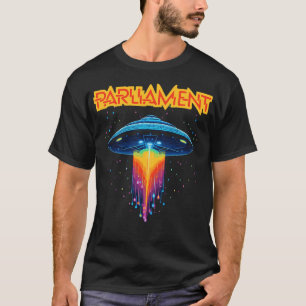 Parliament Funkadelic Retro Mothership  Rock Funk  T-Shirt