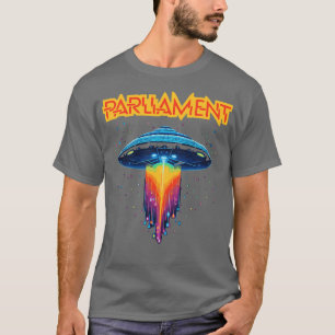 Parliament Funkadelic Retro Mothership  Rock Funk  T-Shirt