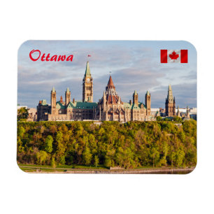 Parliament Hill in Ottawa Magnet