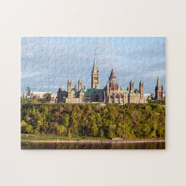 Parliament Hill in Ottawa - Ontario, Canada Jigsaw Puzzle (Horizontal)