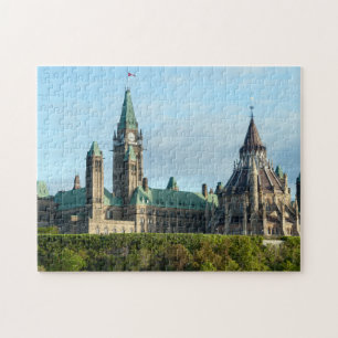 Parliament Hill in Ottawa - Ontario, Canada Jigsaw Puzzle