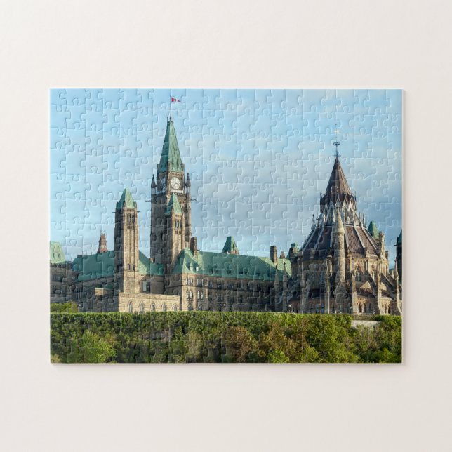 Parliament Hill in Ottawa - Ontario, Canada Jigsaw Puzzle (Horizontal)