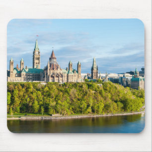 Parliament Hill in Ottawa - Ontario, Canada Mouse Mat