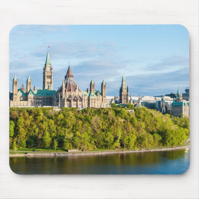 Parliament Hill in Ottawa - Ontario, Canada Mouse Mat (Front)