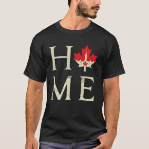 Parliament Home Canada Day Maple Proud Canadian Fl T-Shirt