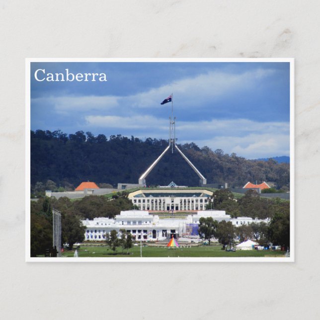 parliament houses postcard (Front)
