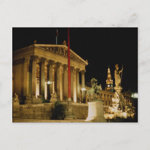 Parliament, Vienna, Austria Current Step: 12% Postcard