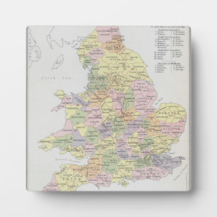 Parliamentary Representation   England & Wales Plaque