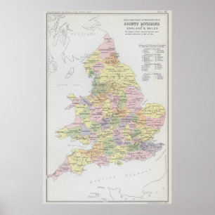 Parliamentary Representation   England & Wales Poster