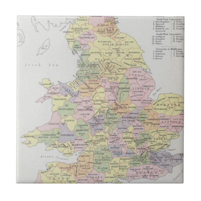 Parliamentary Representation | England & Wales Tile (Front)