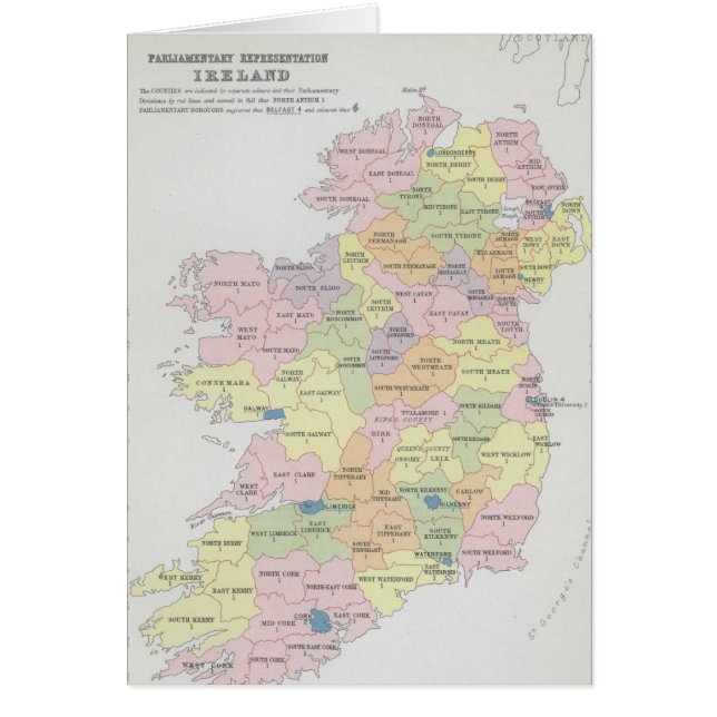 Parliamentary Representation | Ireland (Front)