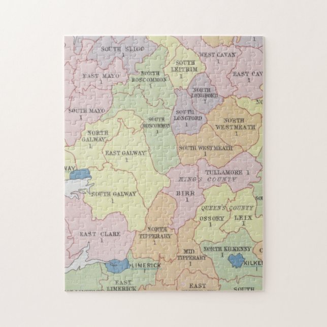 Parliamentary Representation | Ireland Jigsaw Puzzle (Vertical)