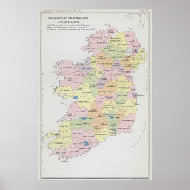 Parliamentary Representation | Ireland Poster (Front)
