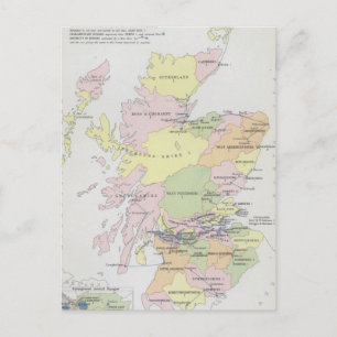 Parliamentary Representation   Scotland Postcard