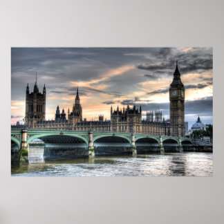 Houses Of Parliament Posters | Zazzle.co.uk