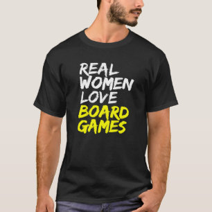 Parlour Game Night Women Love Board Games T-Shirt