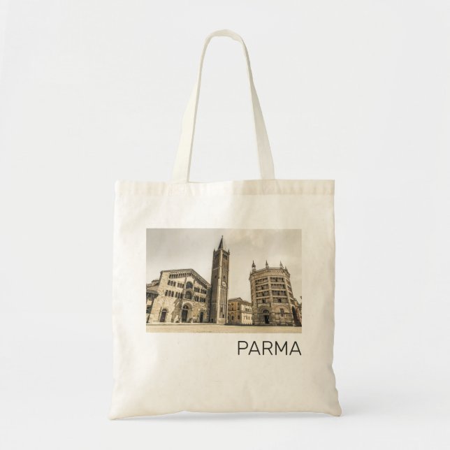 Parma Emilia Romagna Piazza Del Duomo Italy Tote Bag (Front)