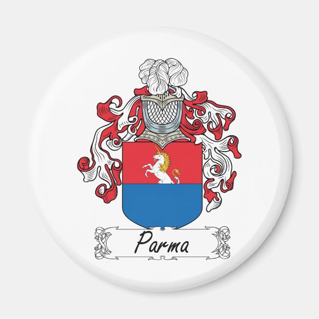 Parma Family Crest Magnet (Front)