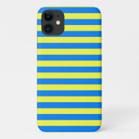 Parma flag stripes city italy symbol blue yellow