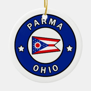 Parma Ohio Ceramic Tree Decoration