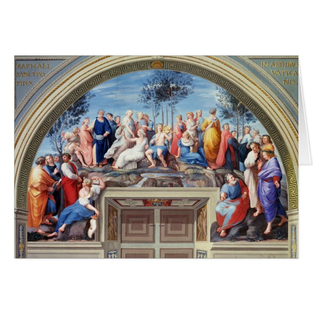 Parnassus and the Disputa, from the Stanza della S (Front Horizontal)