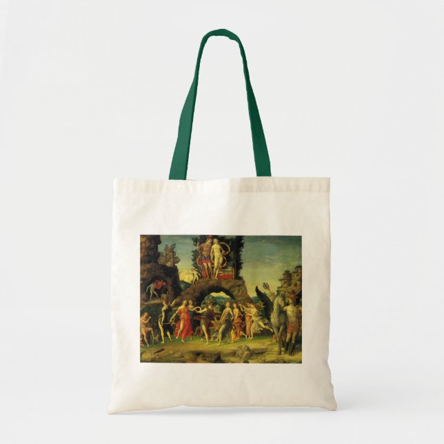 Parnassus, Mars and Venus by Andrea Mantegna Tote Bag (Front)