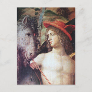 PARNASSUS / MERCURY WITH PEGASUS POSTCARD