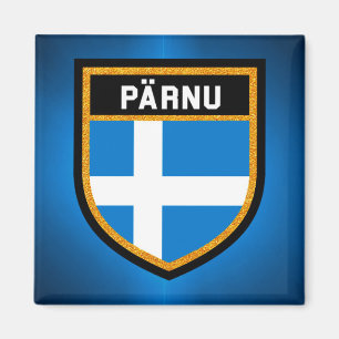 Pärnu Flag Magnet