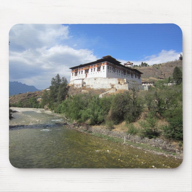 paro dzong mouse mat (Front)